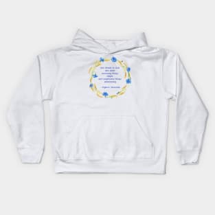 Give thanks to God Kids Hoodie